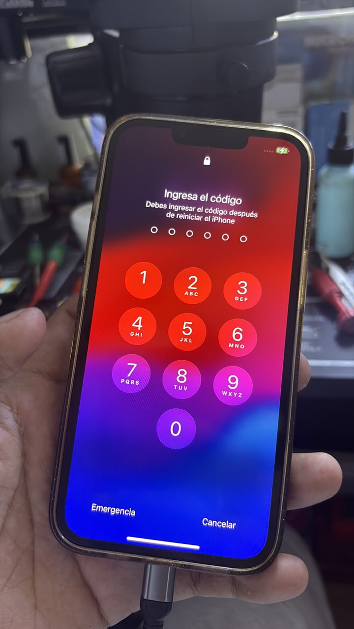 Cambio de pantalla iPhone 13 despues